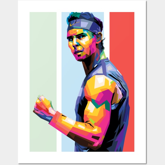 Rafael Nadal Wall Art by Wijaya6661